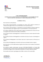 Arrêté Préfectoral du 31 10 2025 – levée des restrictions d’eau